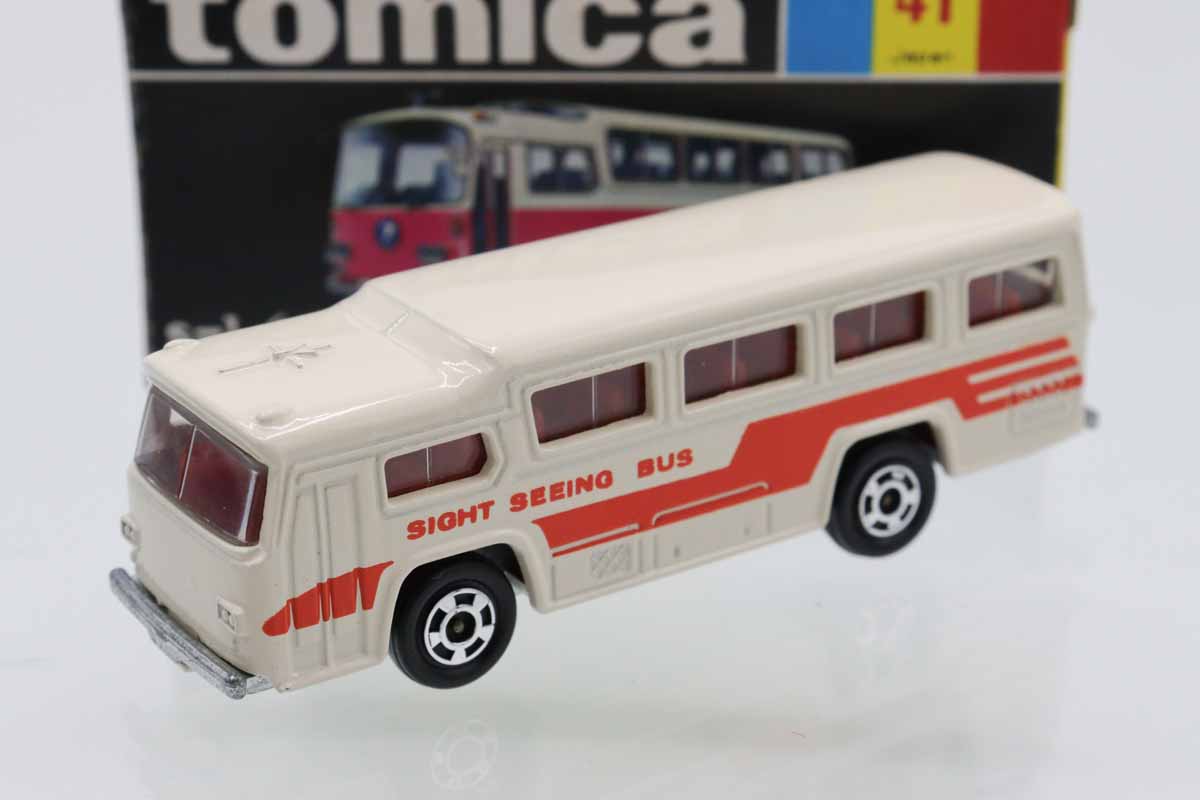 トミカ 富士重工セミデッカー型バス ミニカー トミカ 黒箱 41 富士重工 セミデッカー型バス - いずみ