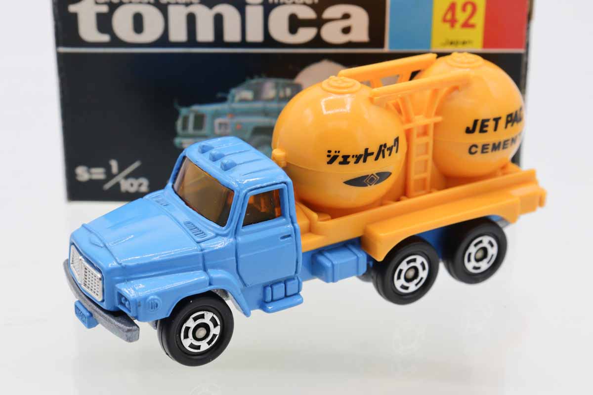 (3599)トミカ 黒箱 日本製 ニッサン ディーゼル ジェット パック ミニカーショップ ケンボックス トミカ 黒箱☆42☆日産