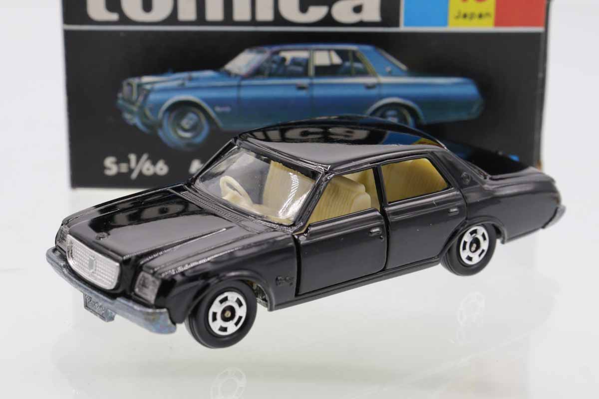 トミカ黒箱No.43 日本製トヨタ センチュリー/黒 アイボリー内装 当時物 ミニカーショップ ケンボックス トミカ 黒箱☆43☆トヨタ