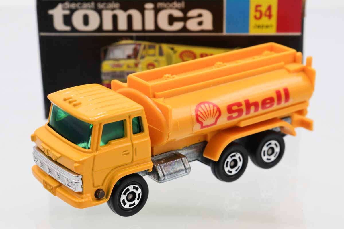 美品　トミカ　黒箱　54 日野　タンクローリー ミニカーショップ ケンボックス トミカ 黒箱☆54☆日野