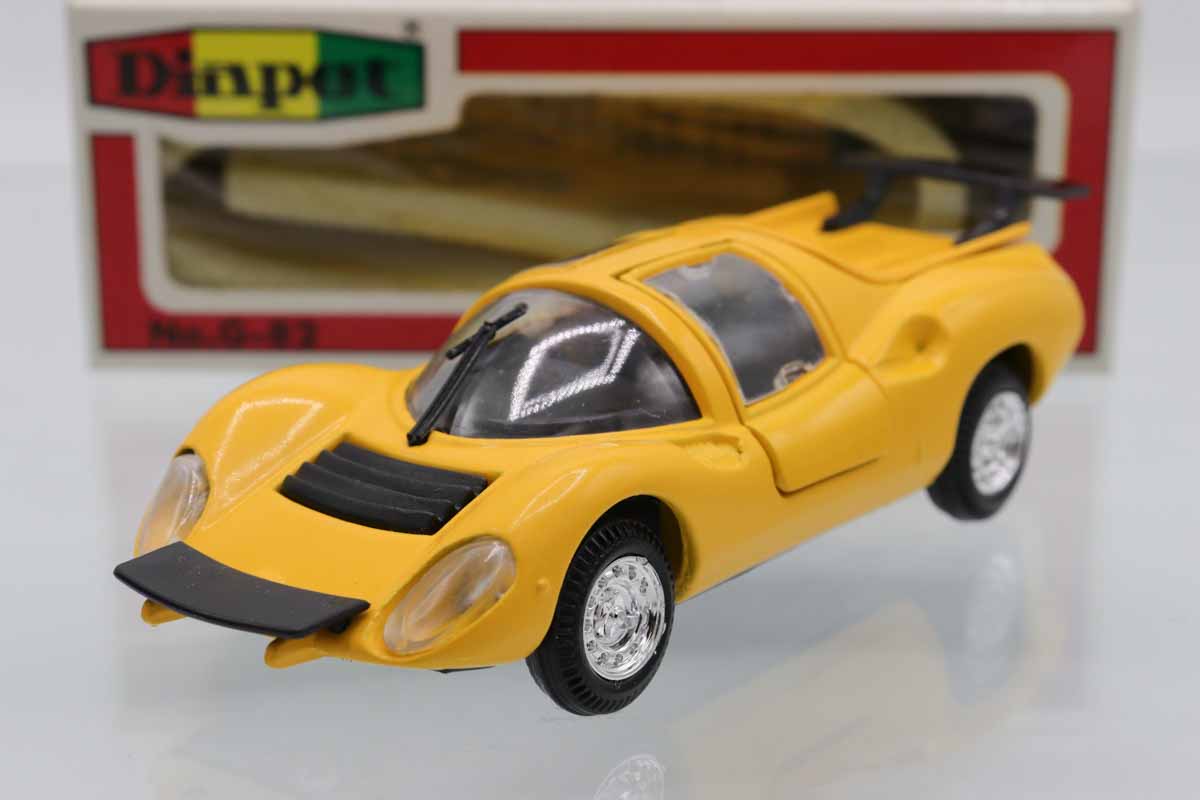 箱付き ダイヤペット『フェラーリ ディノ R.S. コンペツォーネ』1/40 ミニカーショップ ケンボックス ダイヤペット☆G-82☆フェラーリ