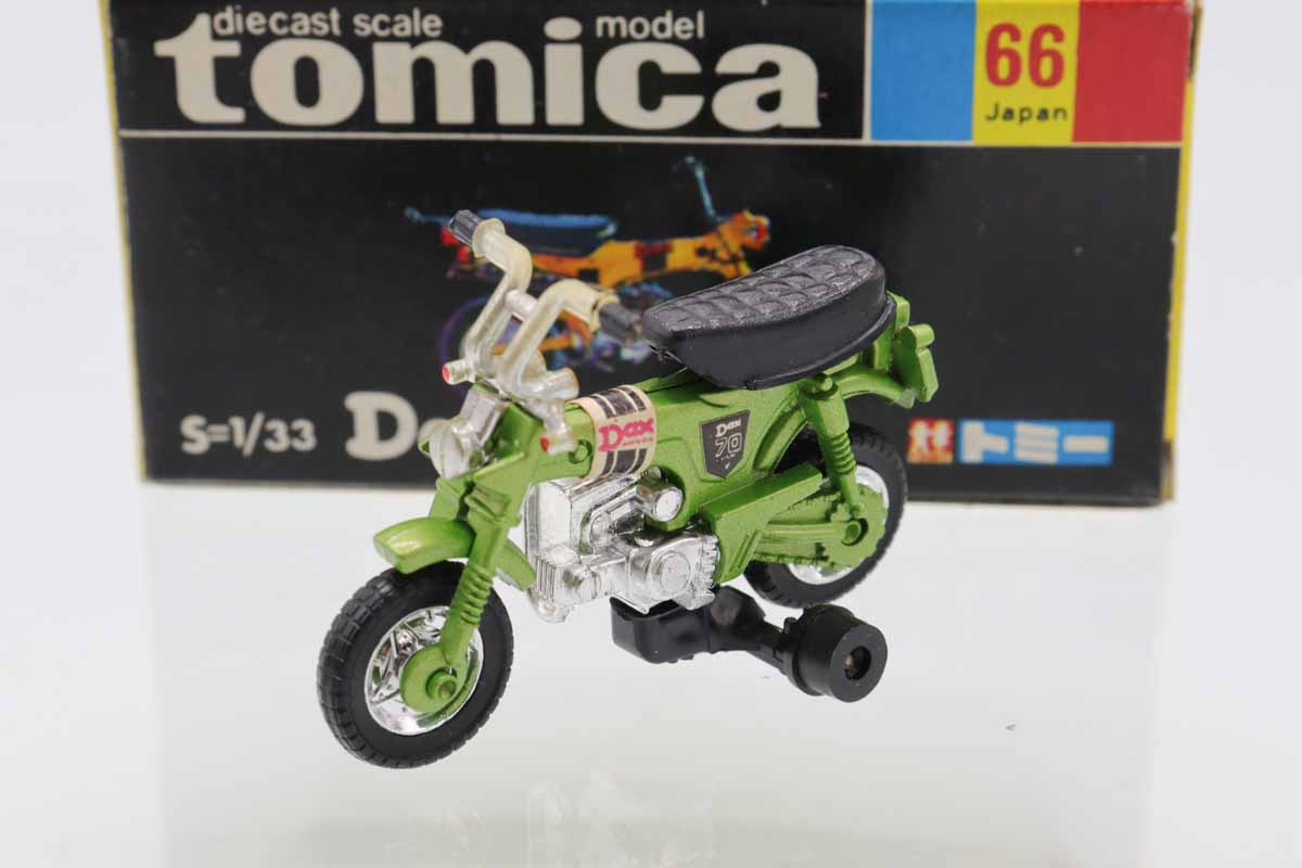 トミカ　ホンダ　ダックスホンダ　ミニカー Yahoo!オークション - トミカ 日本製 No.66 ダックス ホンダ Dax