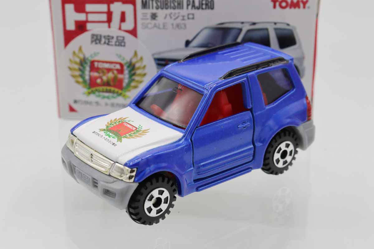 【5台セット】トミカ　赤箱　パジェロ　各種 ミニカーショップ ケンボックス トミカ 赤箱☆30☆三菱パジェロ