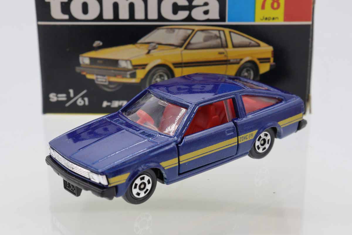 トミカ黒箱 NO.78 トヨタ カローラ レビン ミニカーショップ ケンボックス トミカ 黒箱☆78☆トヨタ