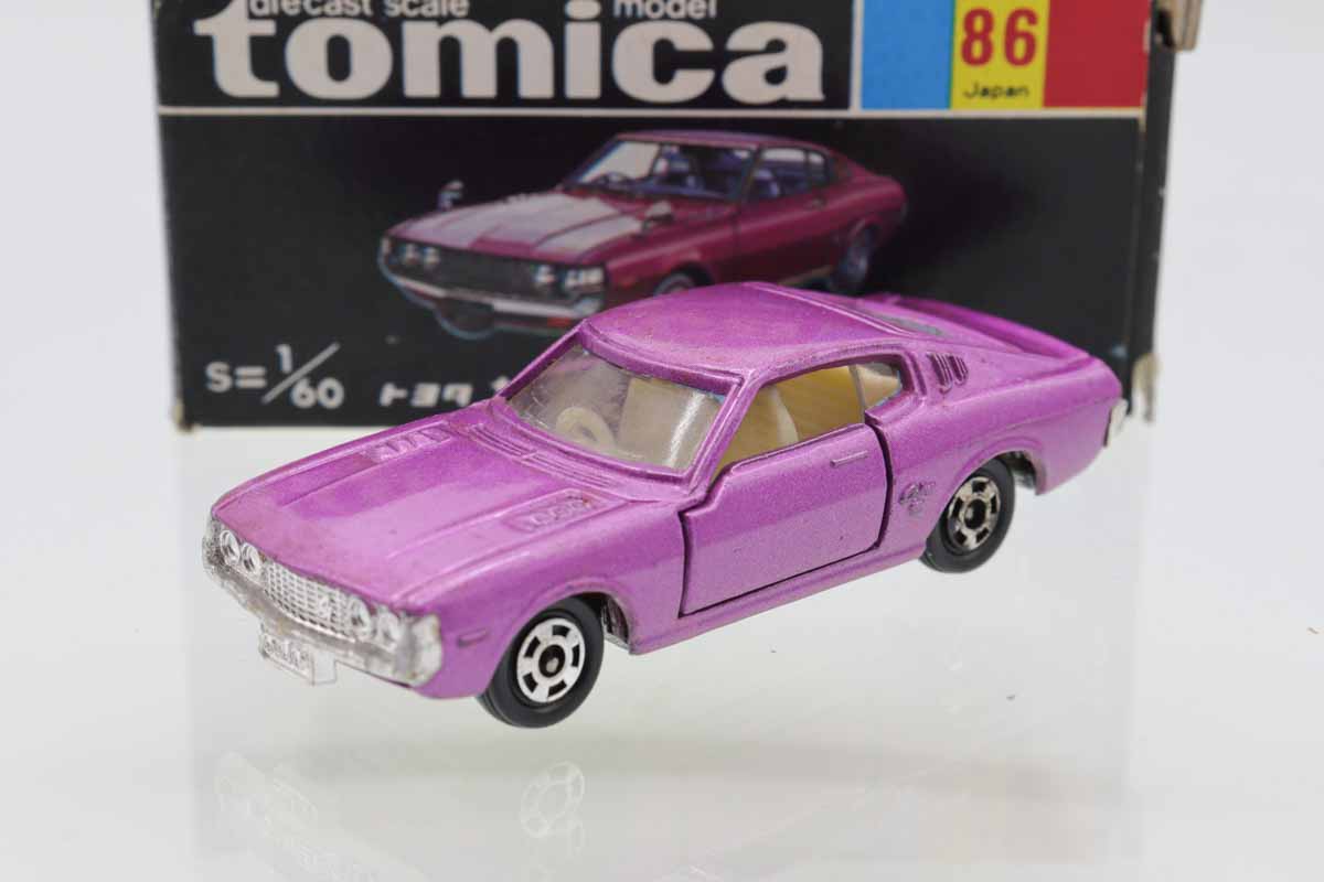 ミニカーショップ ケンボックス トミカ 黒箱☆86☆トヨタセリカ