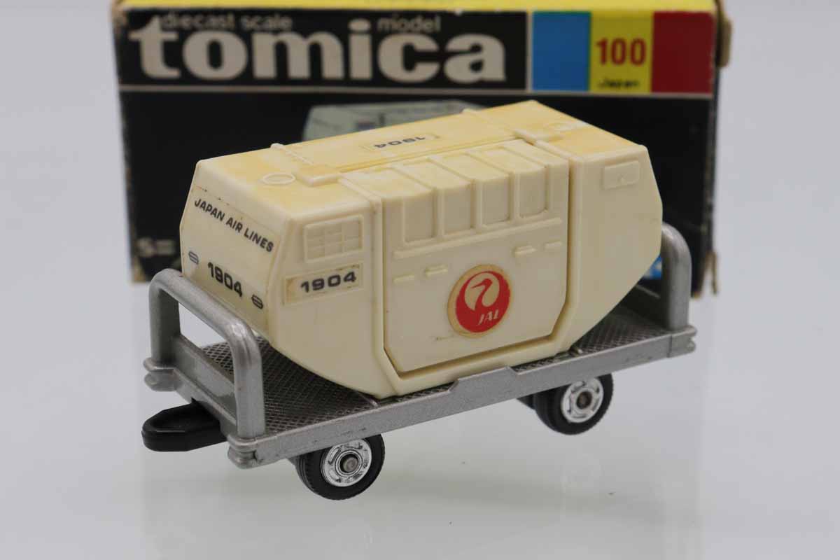 tomica JALコンテナけん引　　箱無し tomica JALコンテナけん引箱無し