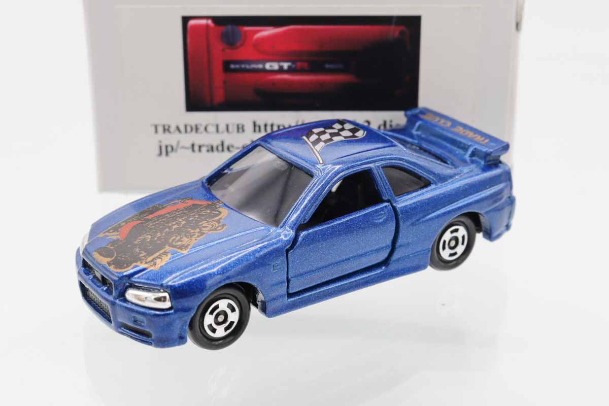 トミカ ニッサン スカイライン R34 特注品 ミニカーショップ ケンボックス トミカ 特注・その他日産