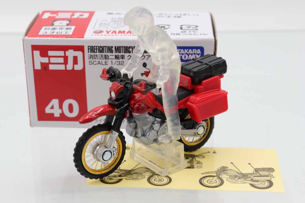 ミニカーショップ ケンボックス トミカ 赤箱☆40☆消防活動