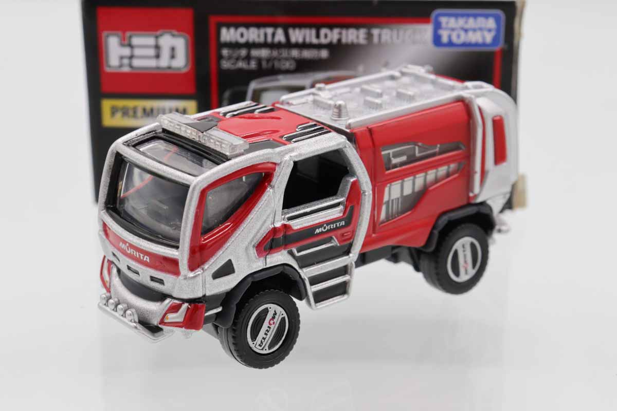 トミカ 消防車 L10 ミニカーショップ ケンボックス トミカプレミアム☆02☆モリタ