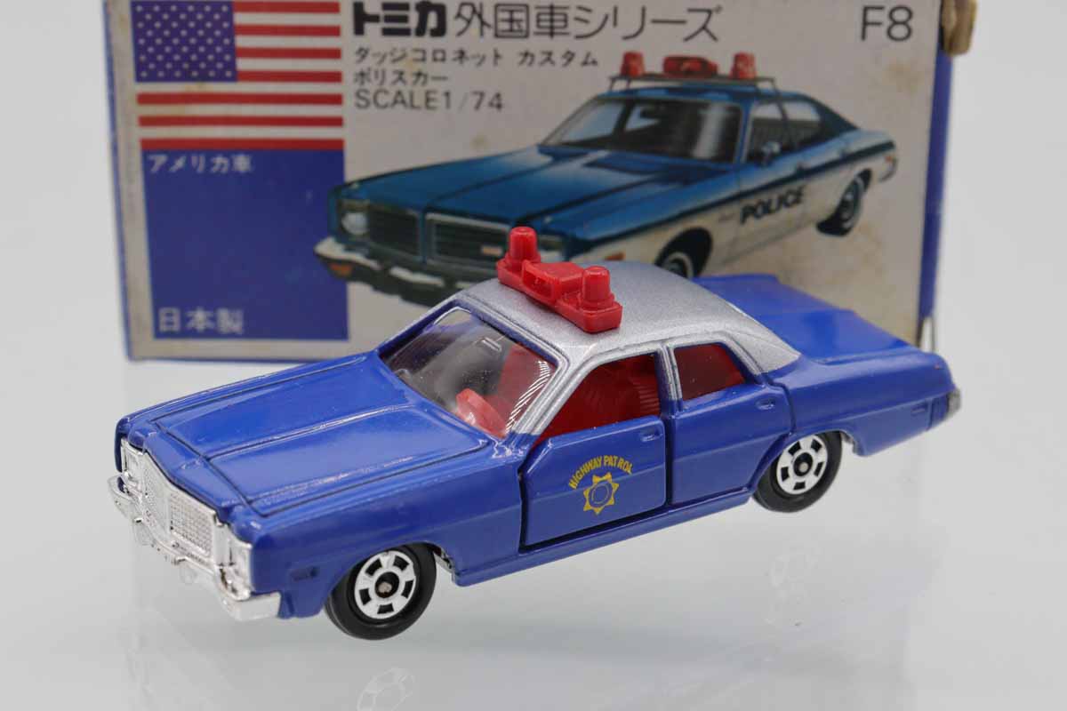ミニカーショップ ケンボックス トミカ 青箱☆F8☆ダッジコロネット