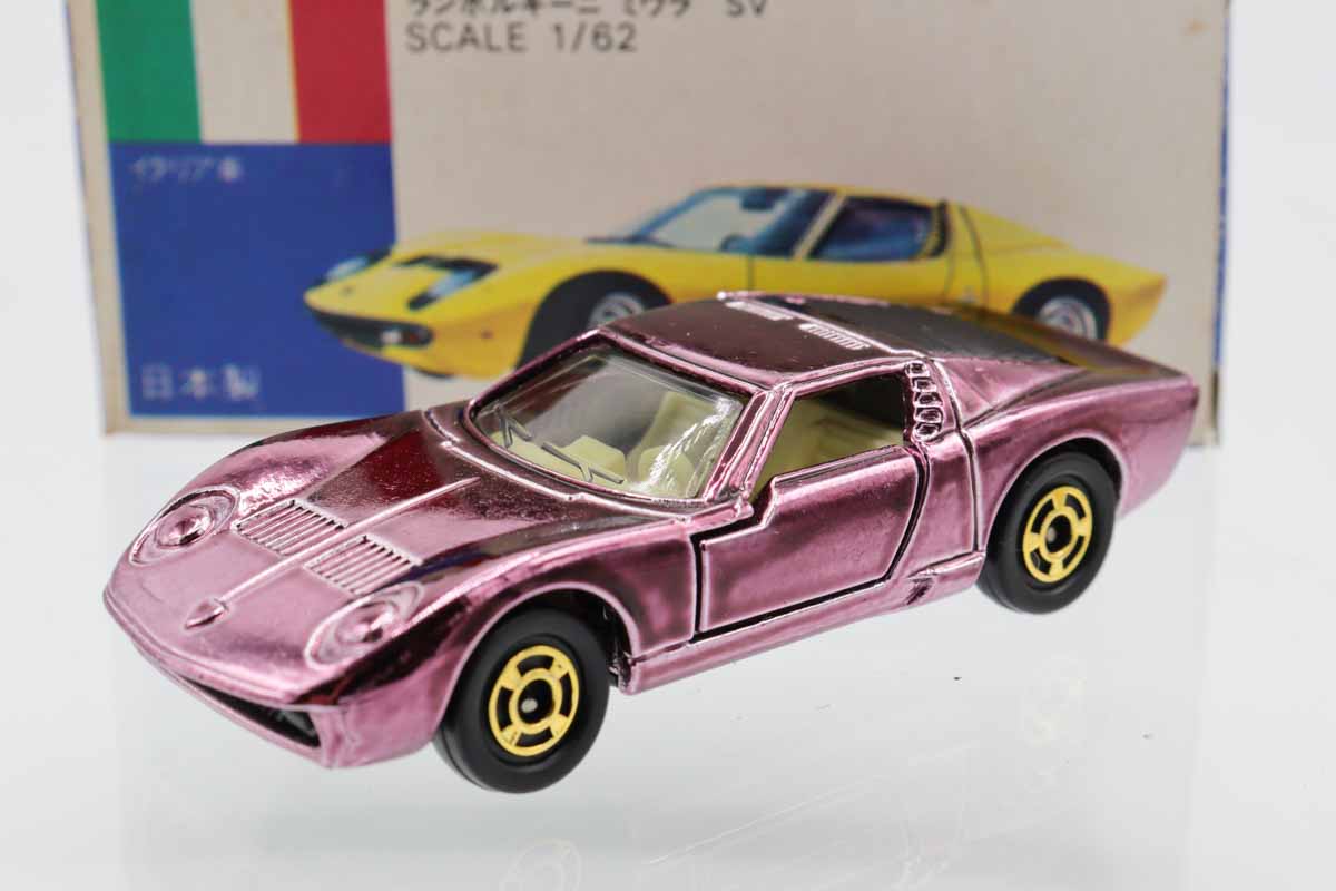ミニカーショップ ケンボックス トミカ 青箱☆F40☆ランボルギーニ