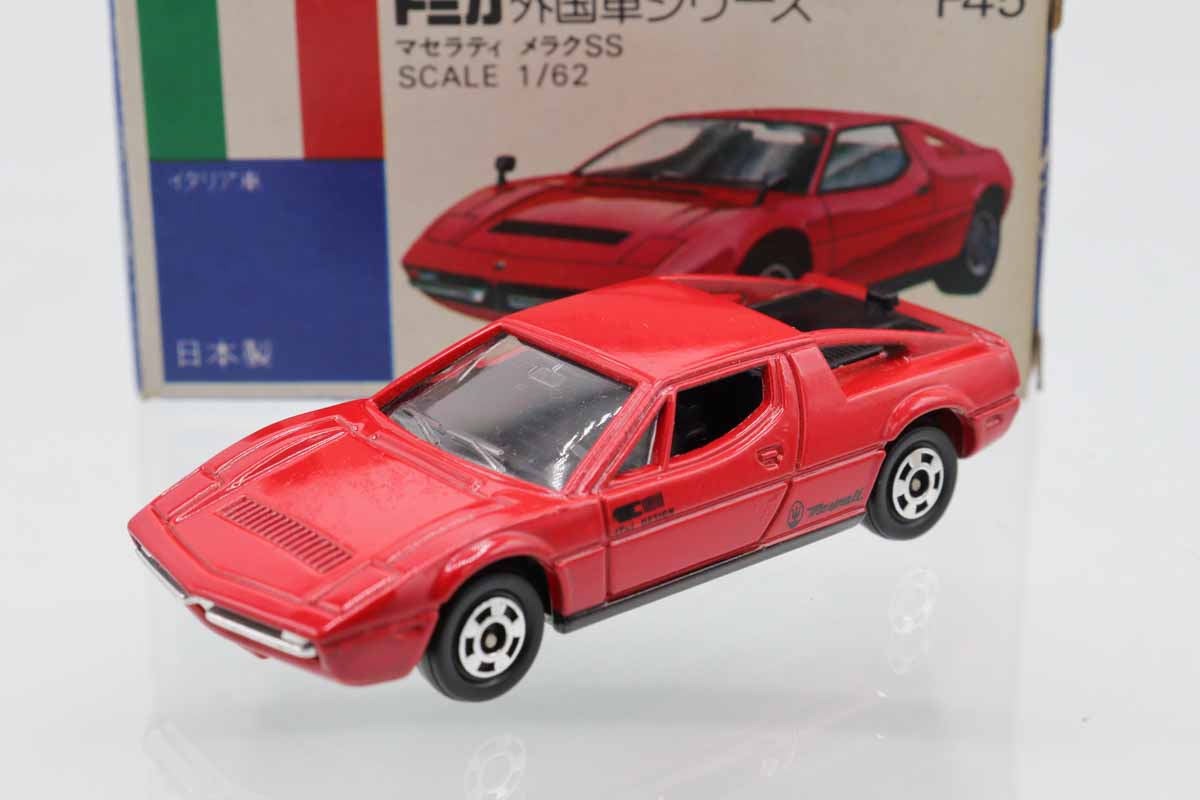 ミニカーショップ ケンボックス トミカ 青箱☆F45☆マセラティ