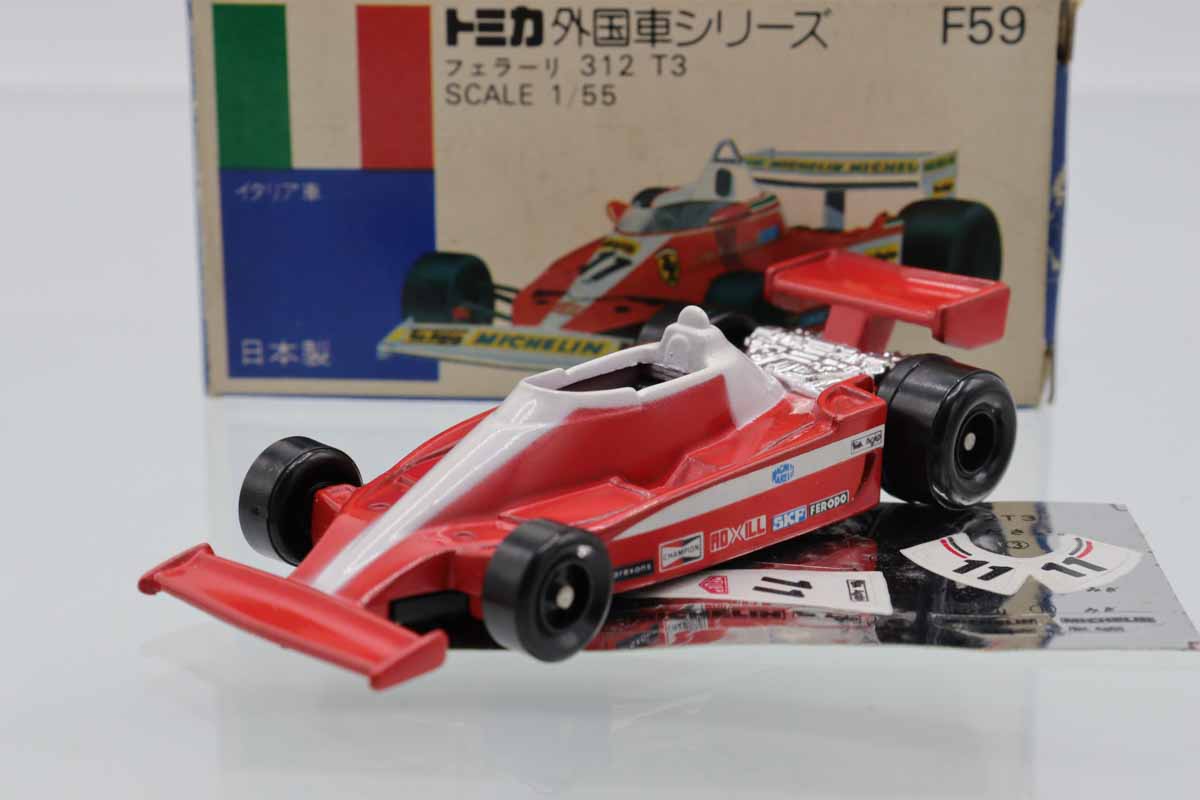フェラーリ　ミニカー ミニカーショップ ケンボックス トミカ 青箱☆F59☆フェラーリ