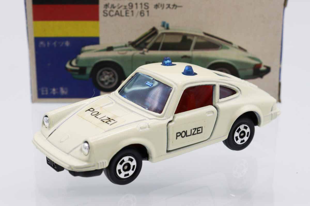 ミニカーショップ ケンボックス トミカ 青箱☆F16☆ポルシェ911S