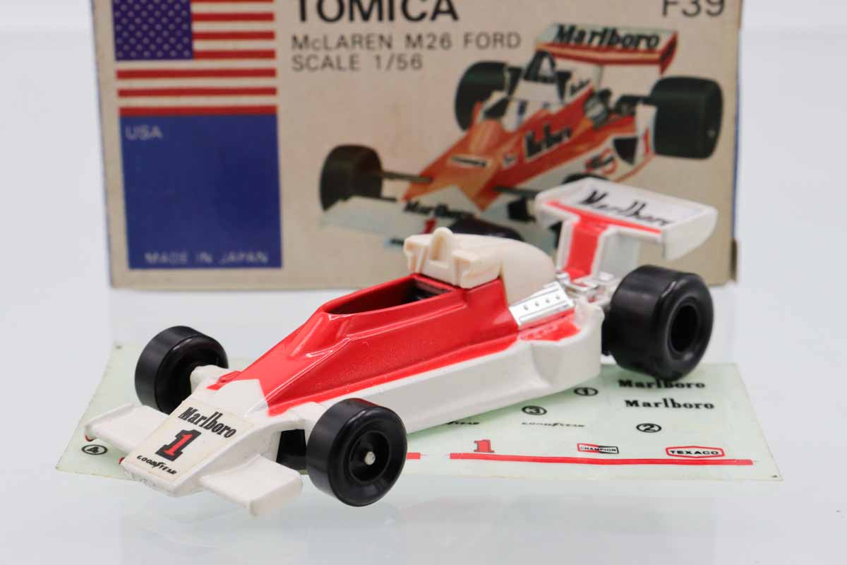 M26 マクラーレン F39 輸出 日本製 トミカ フォード マクラーレンm26」の落札相場・落札価格 「トミカ - Yahoo!オークション 未開封 ミニカー