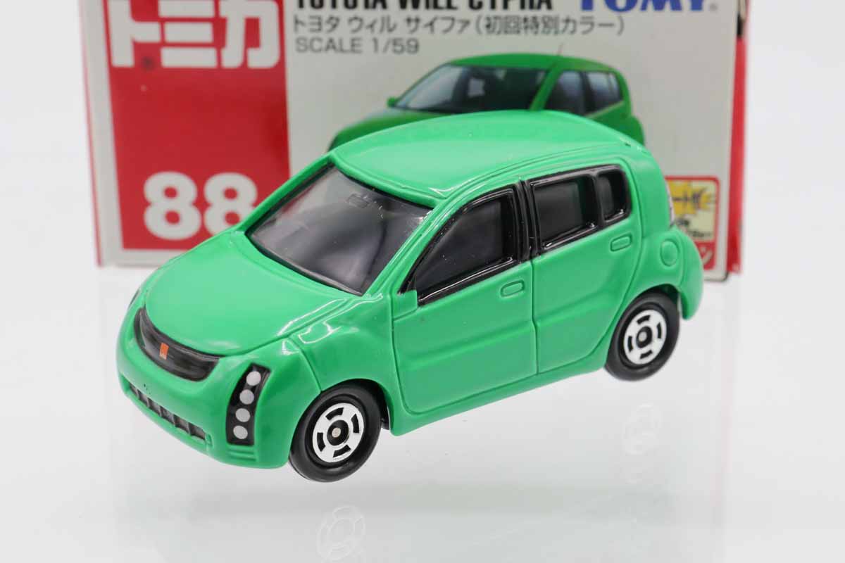 ミニカーショップ ケンボックス トミカ 赤箱☆88☆トヨタウィル