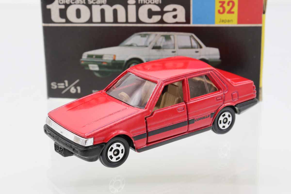 トミカダンディ トヨタ カローラ 4ドア セダン 未使用 トミカ 黒箱 No.32 トヨタ カローラ 4ドア セダン 日本製 - メルカリ