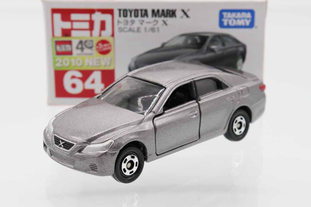 トミカ No.64 トヨタ マークX ミニカーショップ ケンボックス トミカ 赤箱☆64☆トヨタマーク