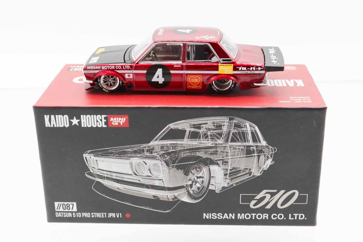 ミニカーショップ ケンボックス MINI GT☆KHMG087☆ダットサン