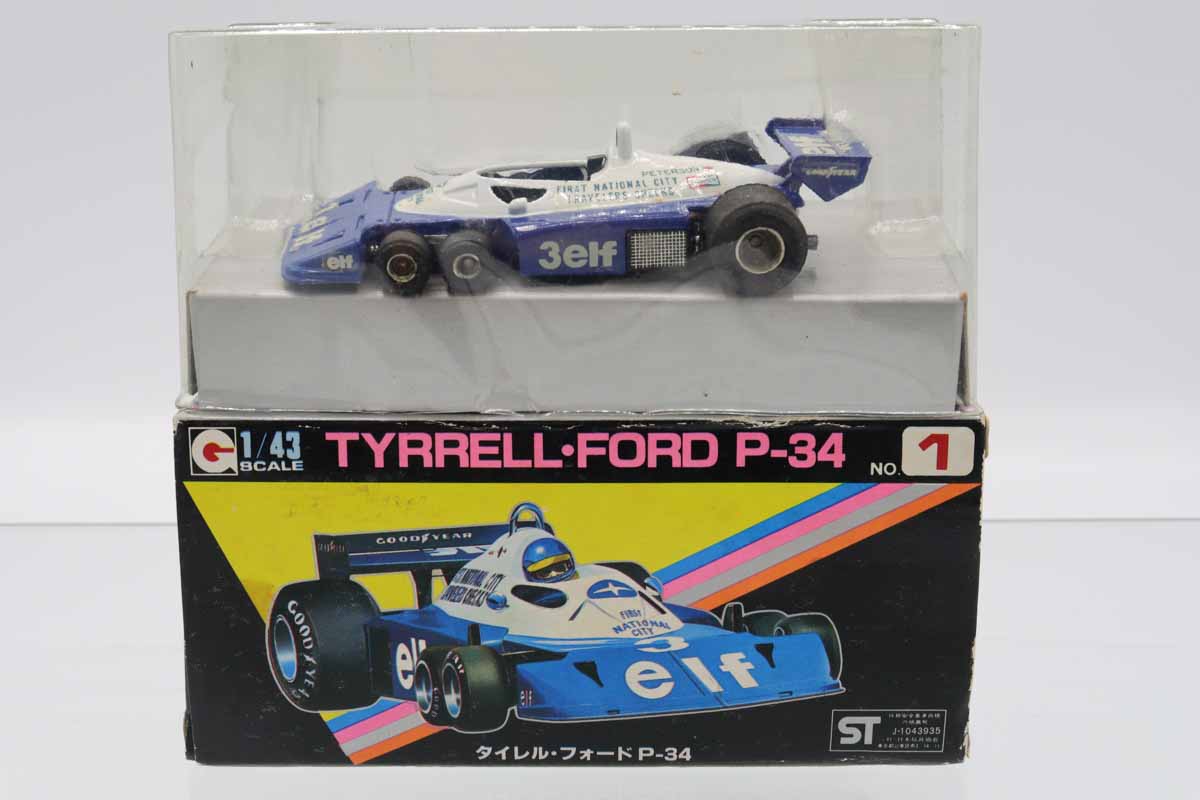ティレル　Elf ミニカー 京商 ミニカー | 6輪 f1 タイレルp34がミニカーになった！名車F1