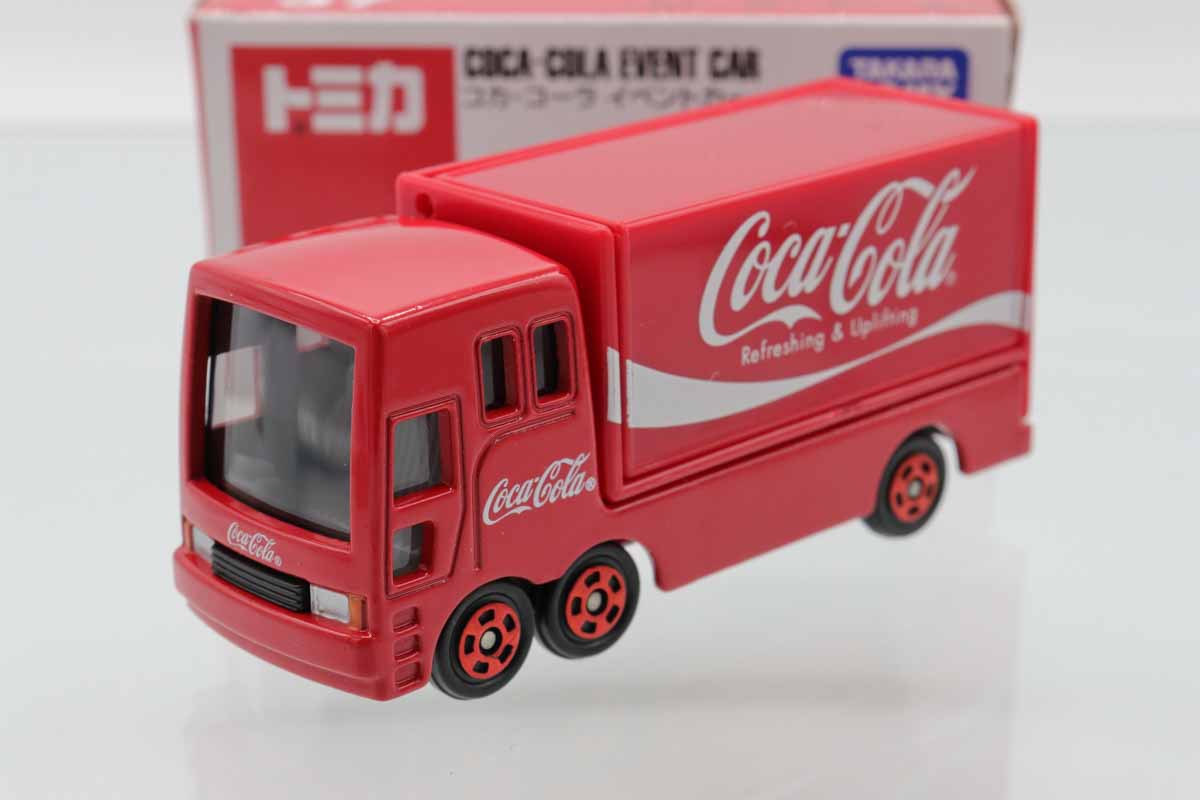 ミニカーショップ ケンボックス トミカ 赤箱☆37☆コカ・コーラ
