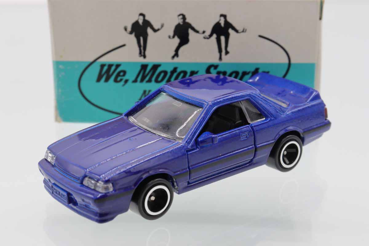 トミカミニカーショップイケダ特注　日産スカイラインGTS ダークブルー ミニカーショップ ケンボックス トミカ特注（日本製）日産スカイライン