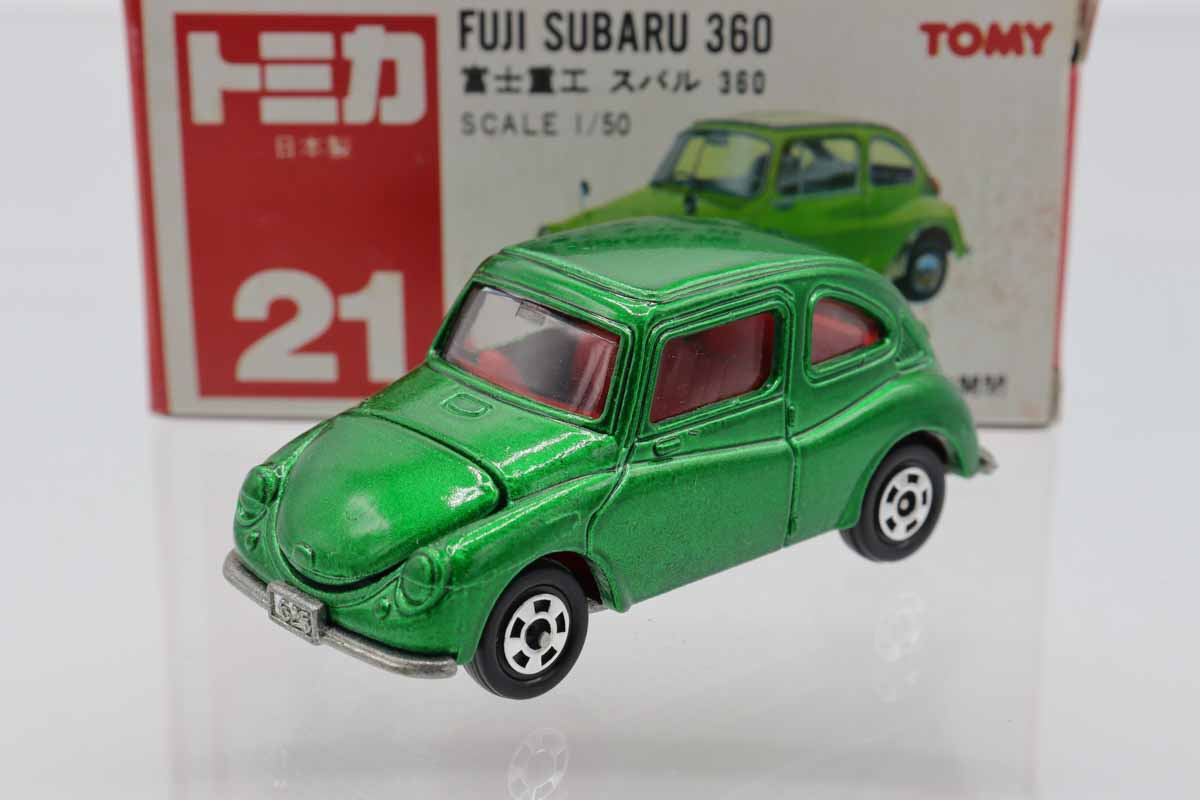 ミニカーショップ ケンボックス トミカ 赤箱(日本製)☆21☆富士