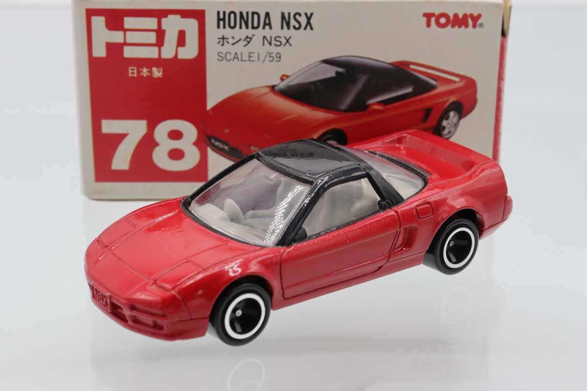 ミニカーショップ ケンボックス トミカ 赤箱(日本製)☆78☆ホンダNSX