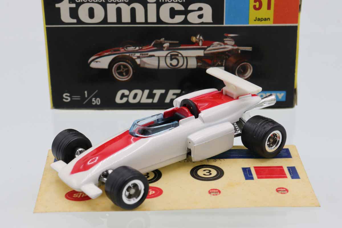 ミニカーショップ ケンボックス トミカ 黒箱☆51☆三菱コルト F2000