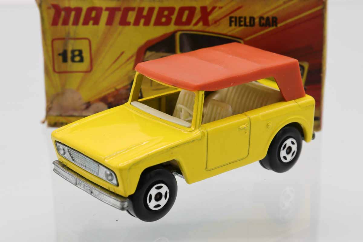ミニカーショップ ケンボックス マッチボックス☆18☆FIELD CAR(黄