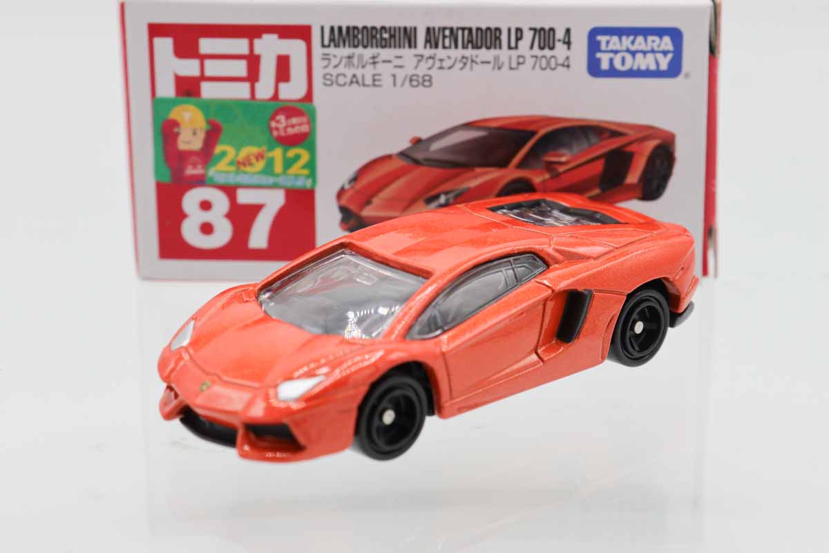 ミニカーショップ ケンボックス トミカ 赤箱☆87☆ランボルギーニ