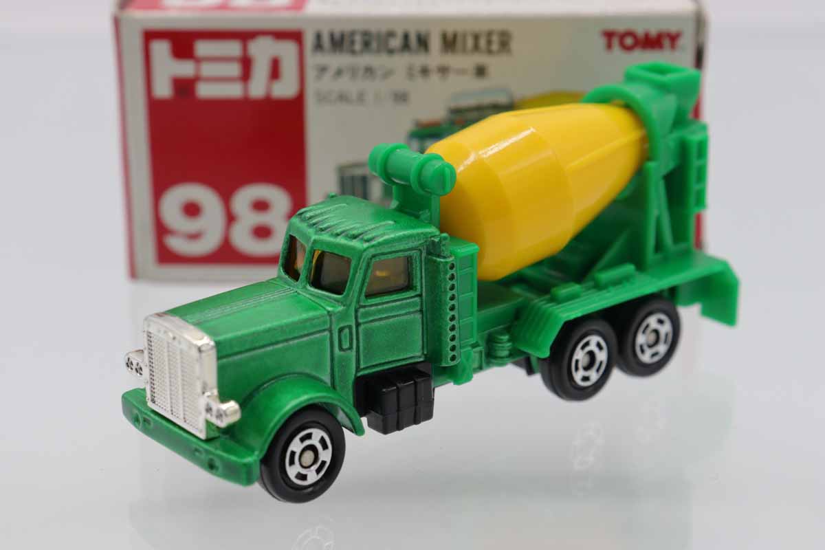 ミニカーショップ ケンボックス トミカ 赤箱☆98☆アメリカン ミキサー