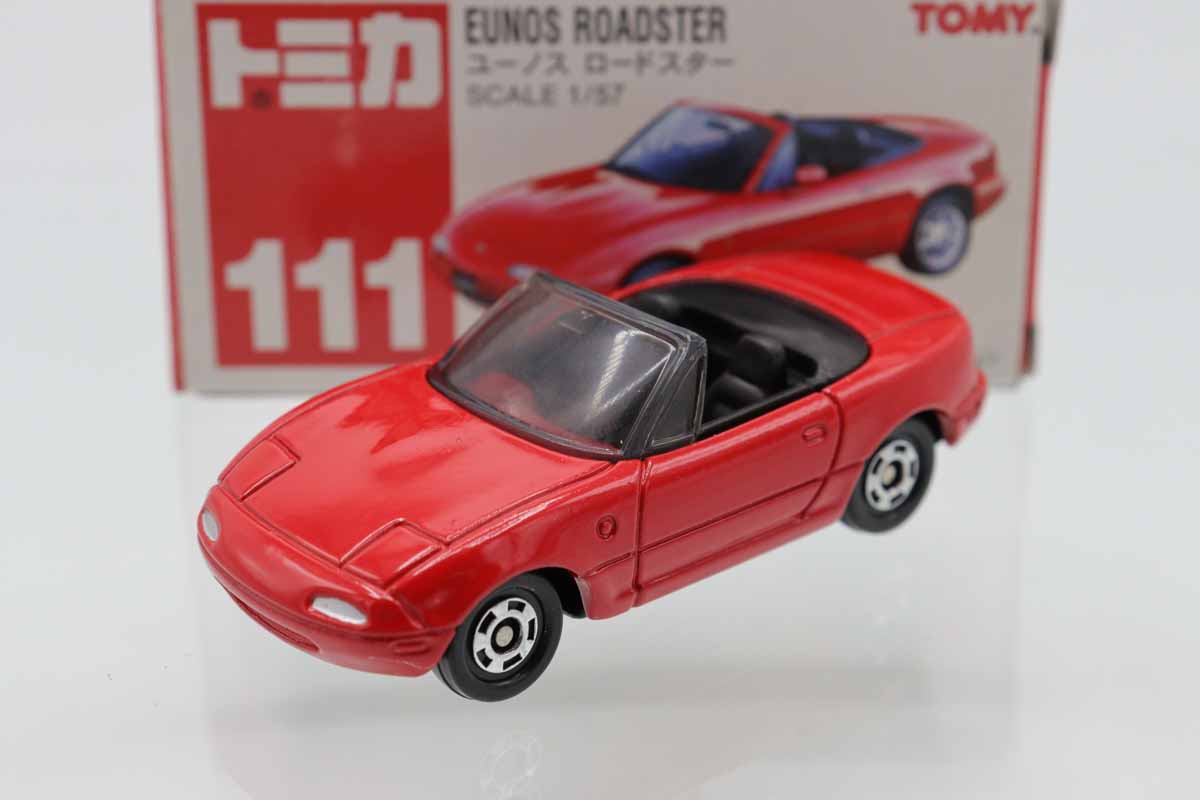 ミニカーショップ ケンボックス トミカ 赤箱☆111☆マツダユーノス