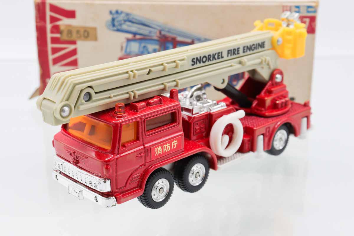 ミニカーショップ ケンボックス ダンディ☆037☆日野シュノーケル 消防