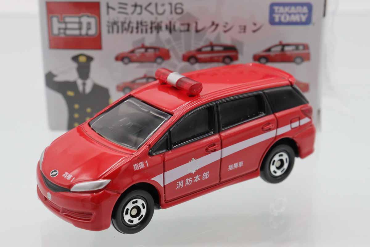 トミカくじ　まとめ売り ミニカーショップ ケンボックス トミカくじ☆16☆日産キューブ ※消防