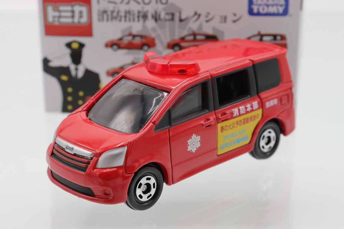 【新品未開封】トミカくじ16　消防指揮車コレクション ミニカーショップ ケンボックス トミカくじ☆16☆トヨタノア ※消防指揮