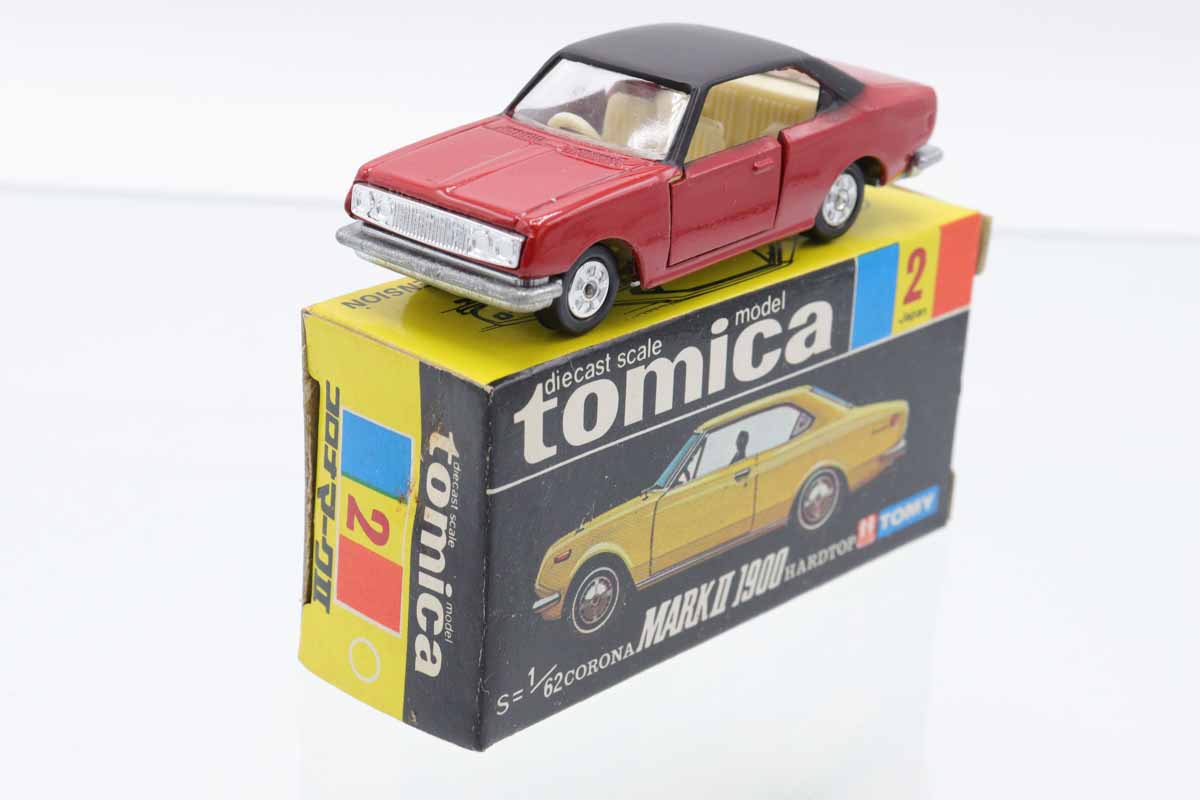 ミニカーショップ ケンボックス トミカ 黒箱☆2☆トヨペットコロナ