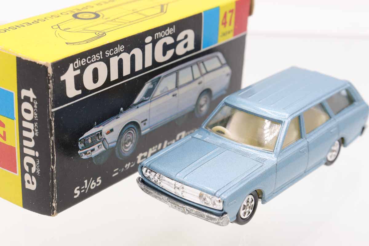 ミニカーショップ ケンボックス トミカ 黒箱☆47☆日産セドリック