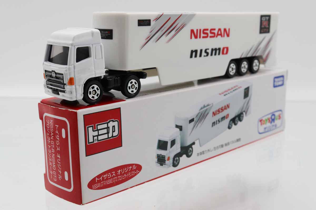 ミニカーショップ ケンボックス ロングトミカ日野プロフィア 日産 GT-R