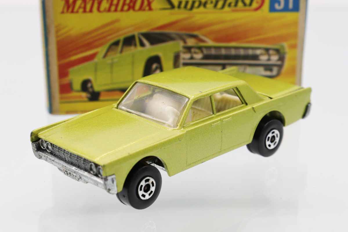 ミニカーショップ ケンボックス マッチボックス☆31☆LINCOLN