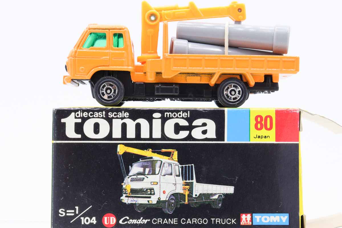 ミニカーショップ ケンボックス トミカ 黒箱☆80☆日産UDコンドル