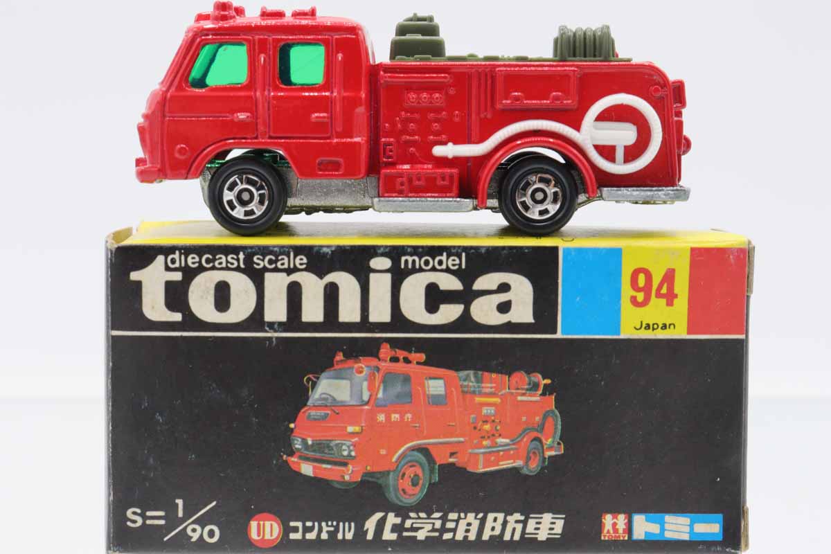 ミニカーショップ ケンボックス トミカ 黒箱☆94☆UDコンドル化学消防