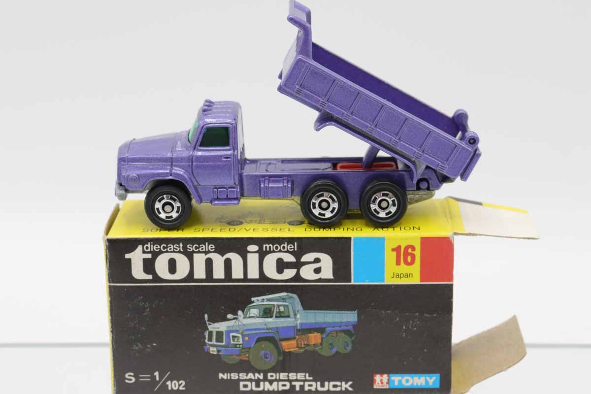 ミニカーショップ ケンボックス トミカ 黒箱☆16☆日産ディーゼル