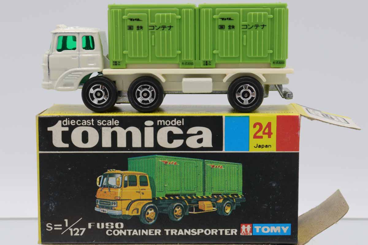 【希少‼︎】トミカ　NO.7ふそう　コンテナ運搬車　日本製　スーパーギフト　箱付 希少‼︎】トミカ NO.7ふそう コンテナ運搬車 日本製 スーパーギフト 箱