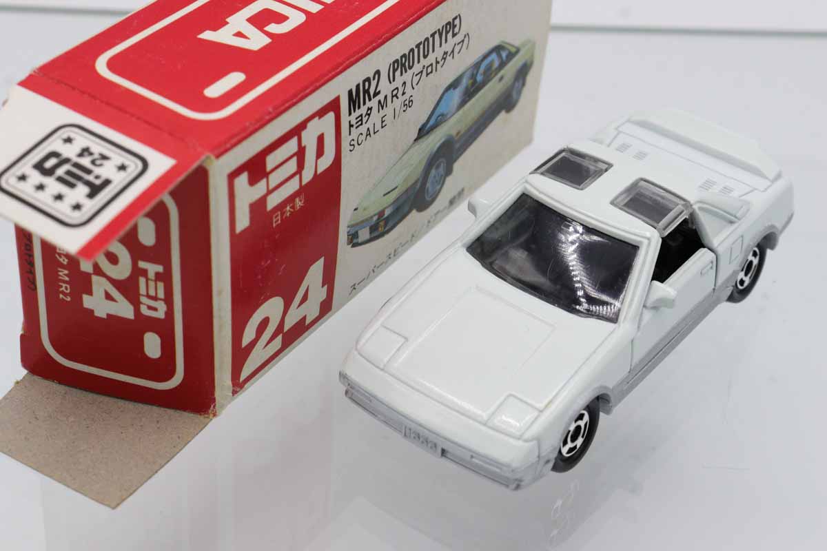 く*〜様 赤箱トミカ24　トヨタ MR2 プロトタイプ　日本製 5台セット く*〜様 赤箱トミカ24 トヨタ MR2 プロトタイプ 日本製 5台セット