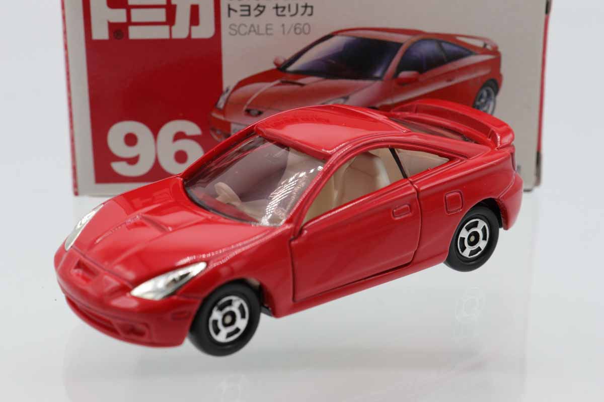 トミカ　絶版　赤箱　まとめ売り　【新品未開封】美品 ミニカーショップ ケンボックス トミカ 赤箱☆96☆トヨタセリカ(赤