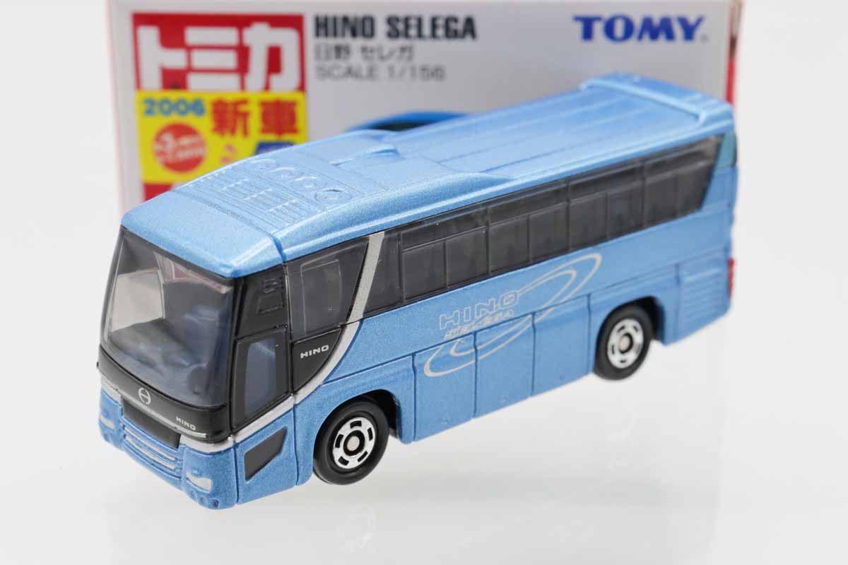 ミニカーショップ ケンボックス トミカ 赤箱☆101☆日野セレガ ※TOMY青