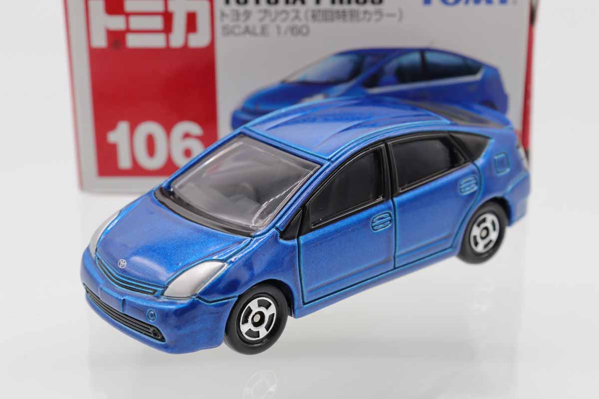 ミニカーショップ ケンボックス トミカ 赤箱☆106☆トヨタプリウス