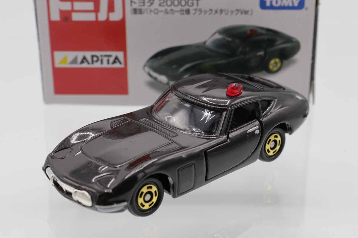 特注トミカ トヨタ（TOYOTA） トヨタ２０００ＧＴ　パトロールカー　35周年　16台 レア！★アピタ限定トミカ アピタ 愛知県警察 2000GT コロナ ユニー ミニカー