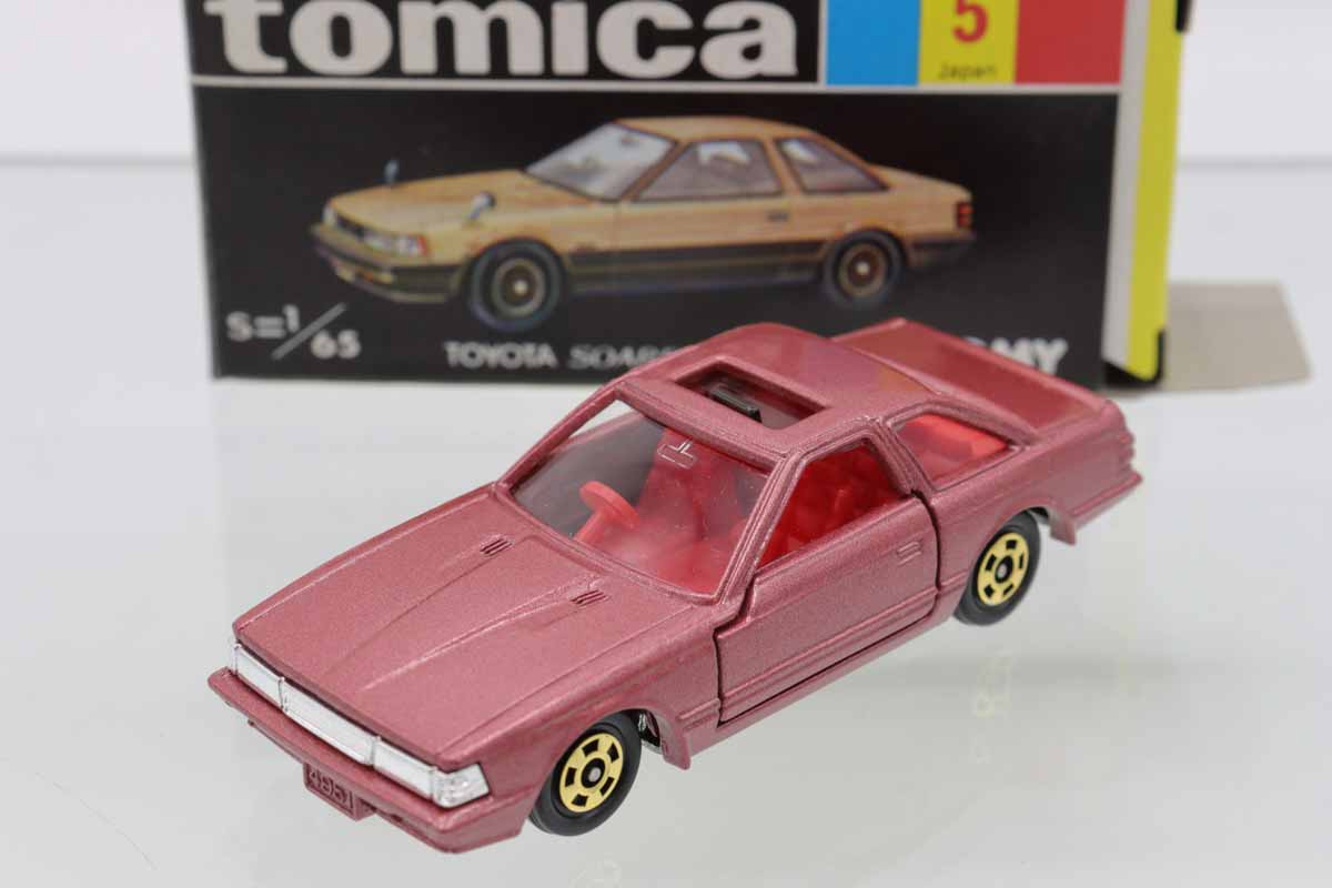 ミニカーショップ ケンボックス トミカ 黒箱☆5☆トヨタソアラ 2800GT